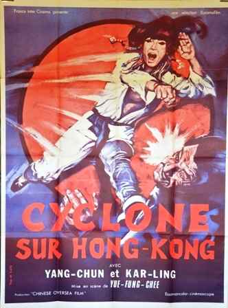 Cyclone sur Hong-Kong