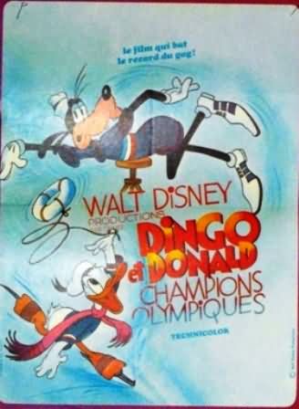 Dingo et Donald champions olympiques