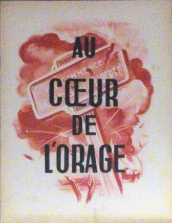 Au coeur de l'orage