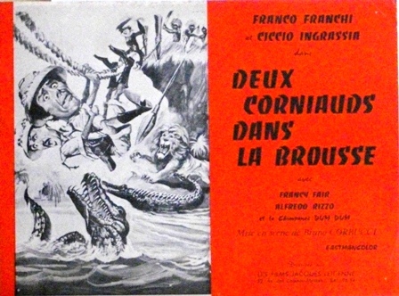 Deux corniauds dans la brousse