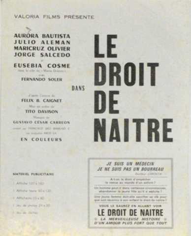 Droit de naître (le)