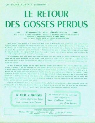 Retour des gosses perdus (le)