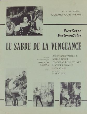 Sabre de la vengeance (le)