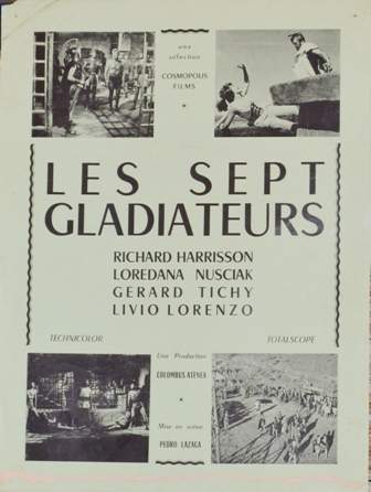 Sept gladiateurs (les)