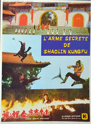 l arme secrete de shaolin kung fu